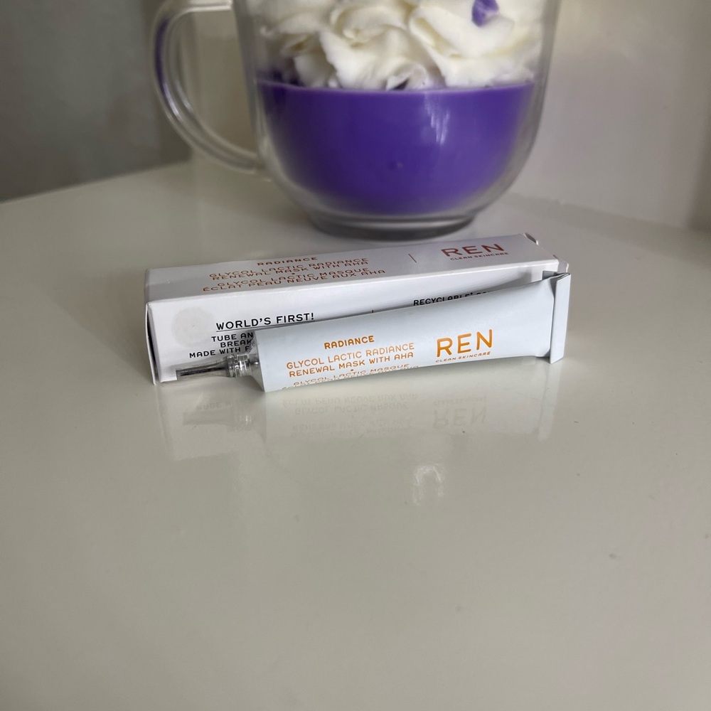 Ren Clean Skincare (Sample Size) Glycol Lactic Radiance Renewal Mask with AHA